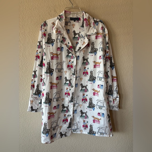 Toss Designs Other - Toss Designs Nightshirt L/XL Dogs “Best In‎ Show” 100% Cotton